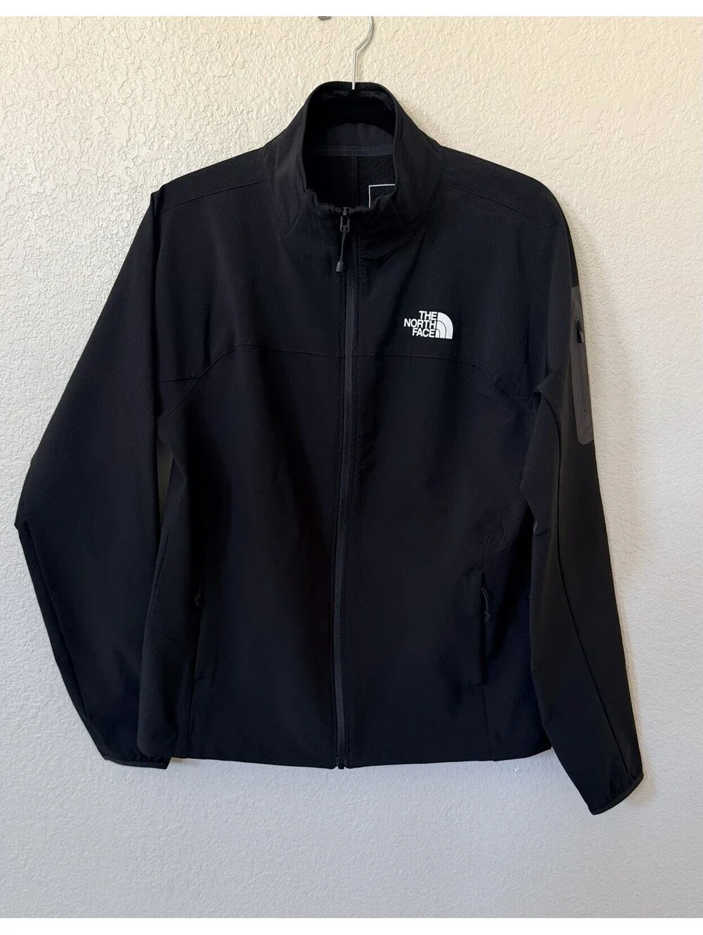 New The North Face Tek Approach Water Repellent Jacket In Black Size S $160